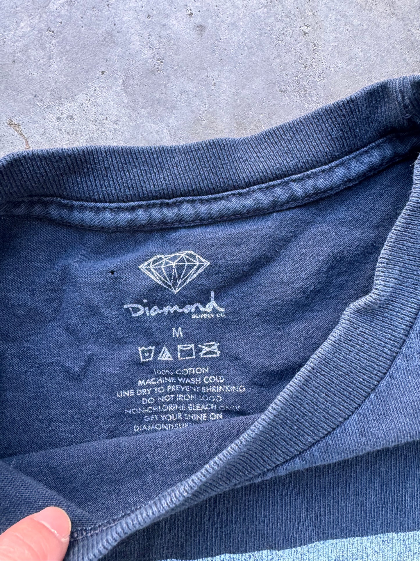 Vintage Diamond Tee - Medium