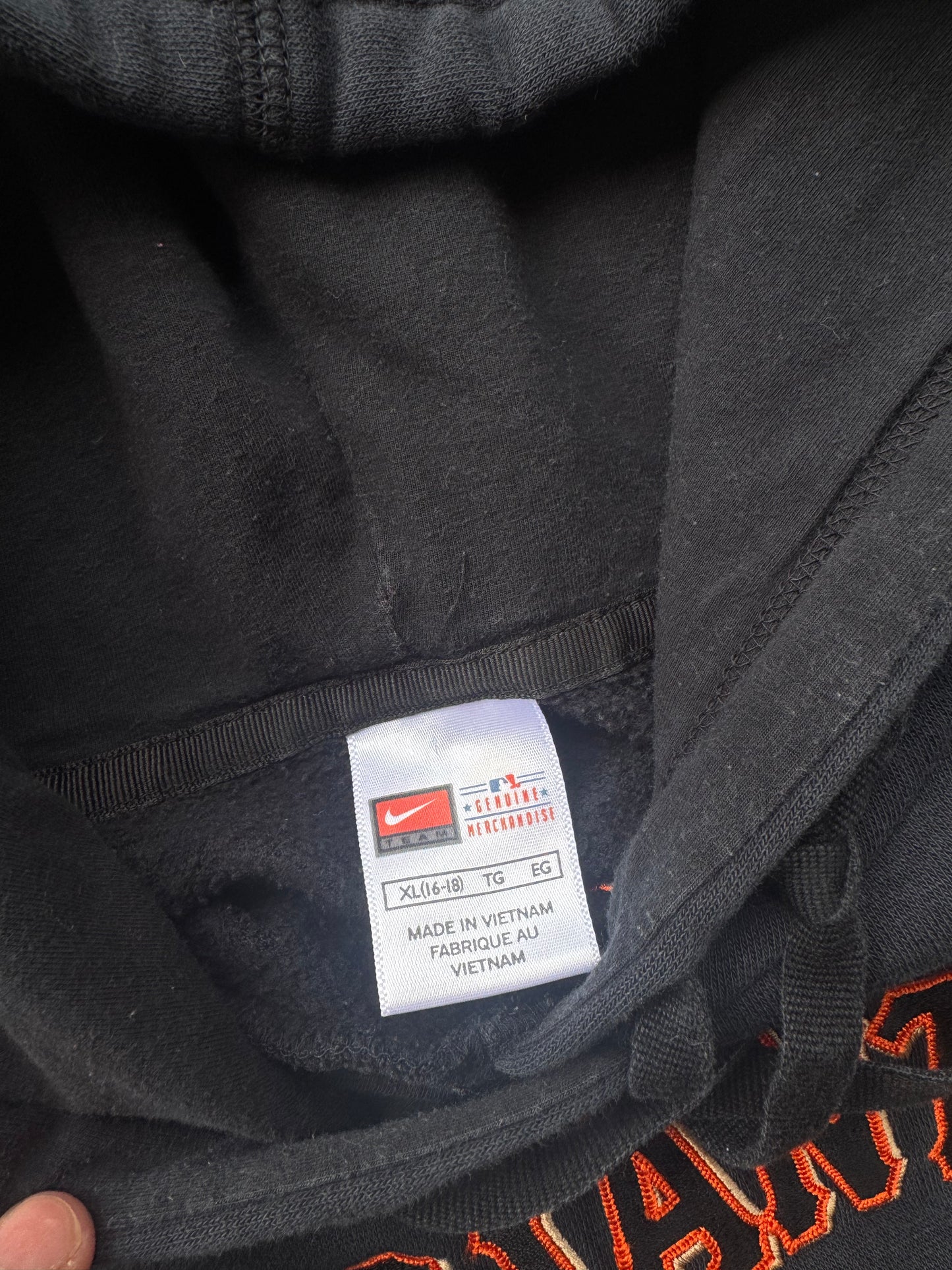 Nike Center Check SF Giants - Youth XL