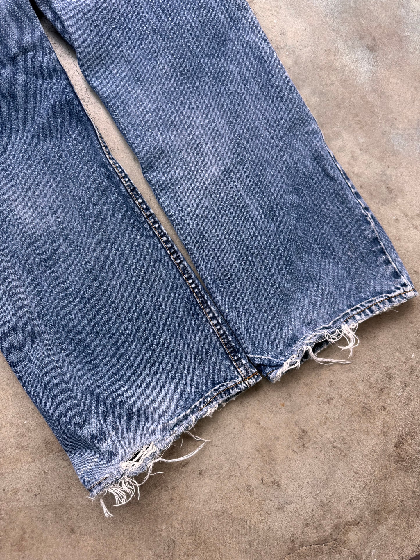 Vintage Distressed Baggy Jeans - 30x30