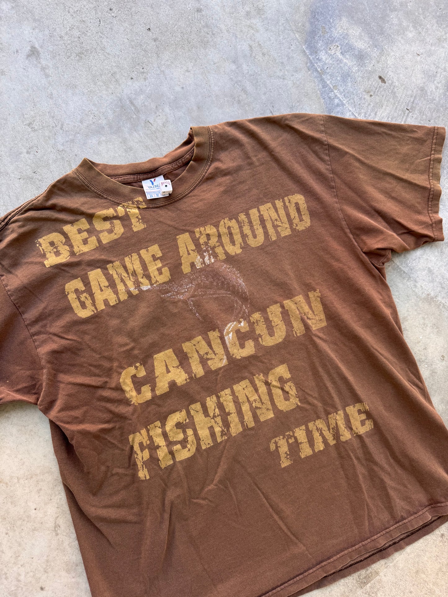 Vintage Y2K Fishing Tee - XL