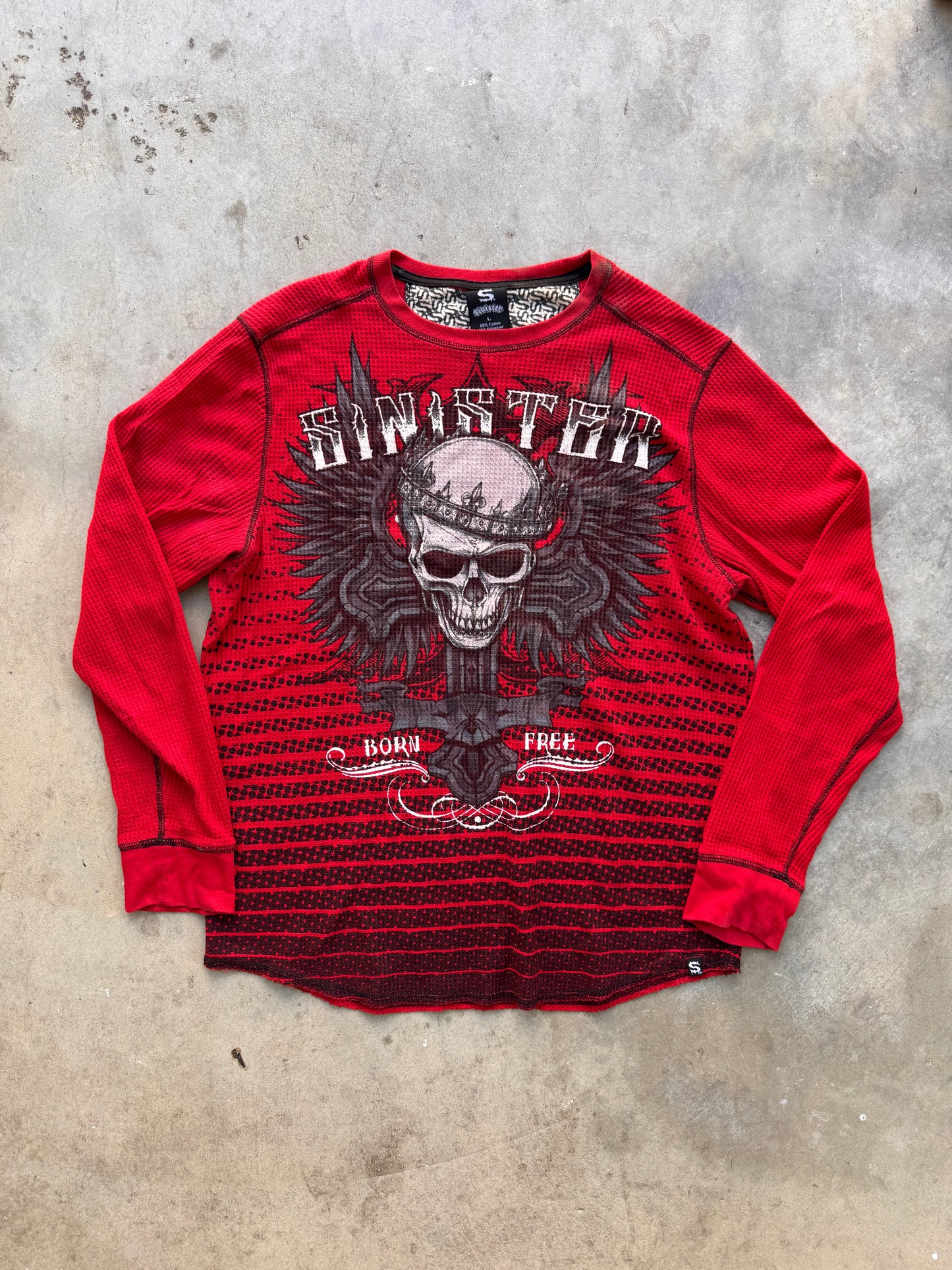 Vintage Affliction Y2K Shirt - Large