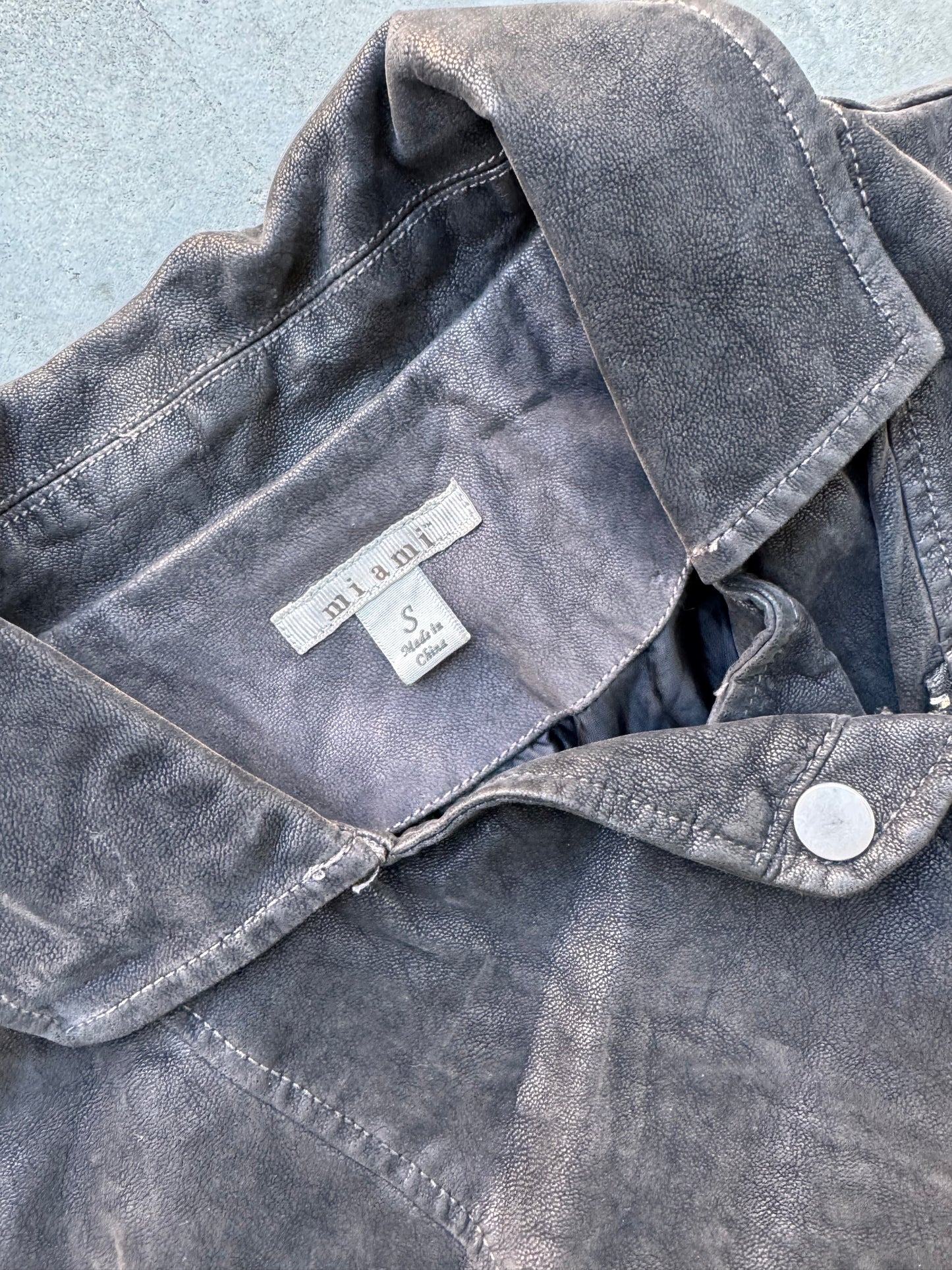 Women’s Vintage Leather Jacket - Small