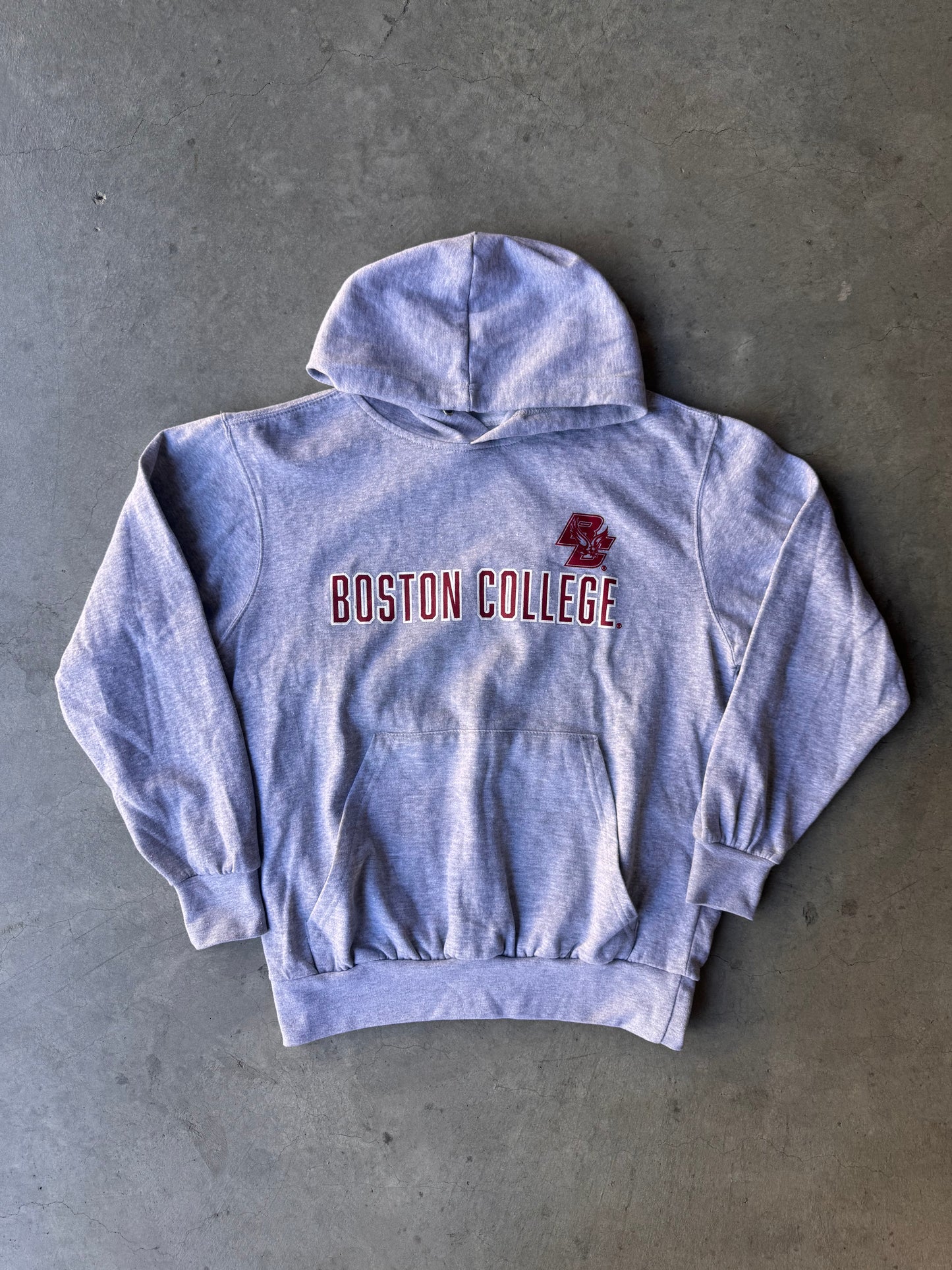 Vintage Boston College Hoodie - Medium