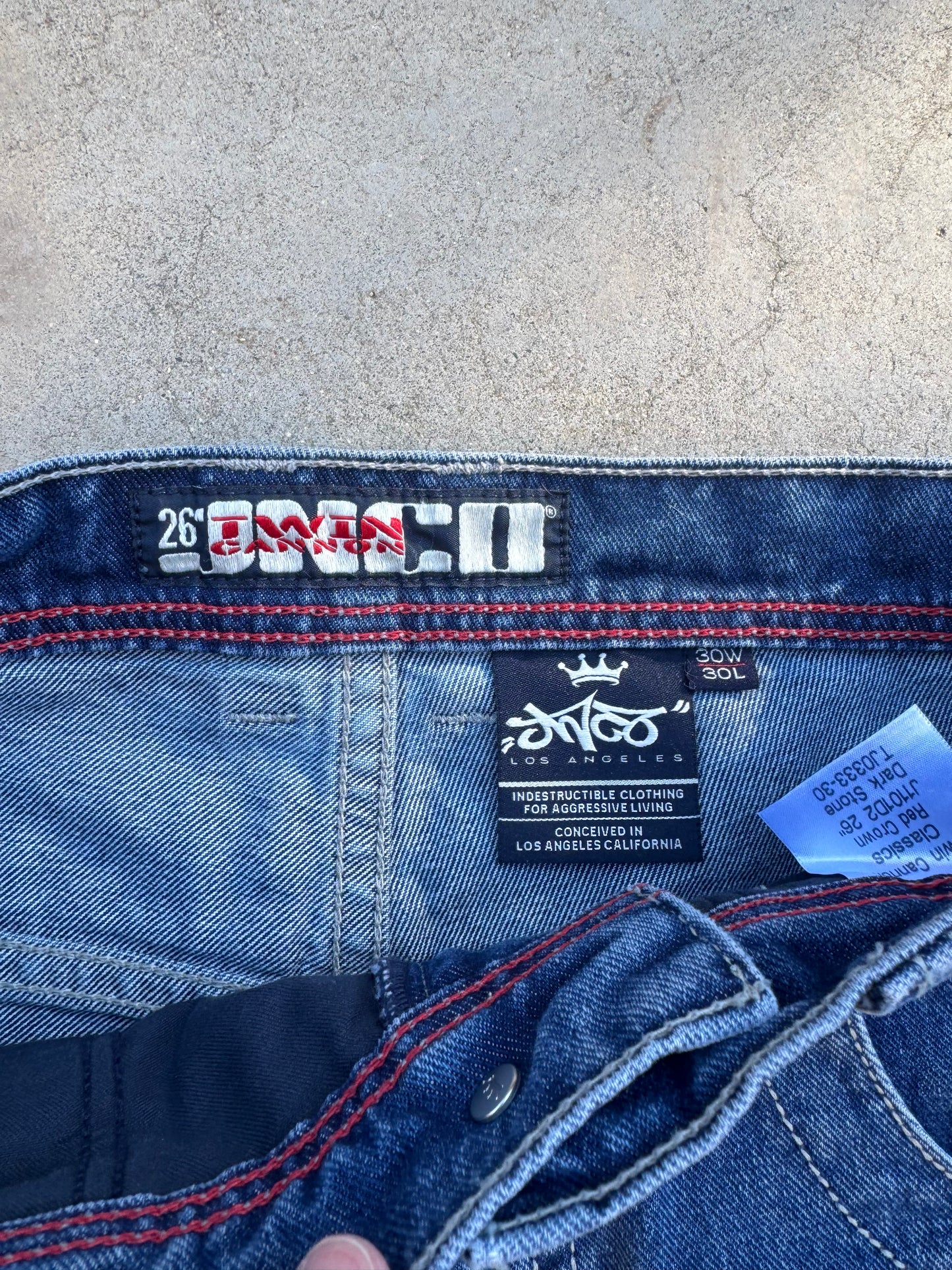 JNCO 1101 Crown Cannon Jeans - 30x30